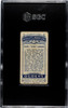 1908 Ogden's Cigarettes Spike Robson #39 Pugilists & Wrestlers SGC 2.5 back of card