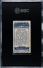 1908 Ogden's Cigarettes Peter Gotz #40 Pugilists & Wrestlers SGC 2 back of card