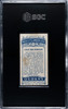 1908 Ogden's Cigarettes Jack Goldswain #46 Pugilists & Wrestlers SGC 1.5 back of card