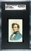 1890 H600 Electric Lustre Starch Franklin Pierce U.S. Presidents SGC Authentic front of card