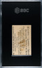 1890 H600 Electric Lustre Starch Millard Fillmore U.S. Presidents SGC Authentic back of card