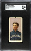 1909 T206 Patsy Dougherty Portrait Sweet Caporal 150 SGC 1 front of card