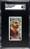 1924 John Player & Sons Proboscis Monkey #31 Natural History SGC 6 front of card