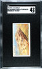 1926 W.D. & H.O. Wills Solomons Temple at Jerusalem #32 Wonders of the Past SGC 4 front of card