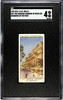 1926 W.D. & H.O. Wills The Hanging Gardens of Babylon #21 Wonders of the Past SGC 4 front of card