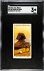 1926 W.D. & H.O. Wills The Sphinx of Gizeh #10 Wonders of the Past SGC 3 front of card