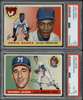 1955 Topps Ernie Banks and Warren Spahn