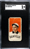 1910 T206 Frank King Piedmont 350 SGC 1 front of card