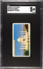 1926 W.D. & H.O. Wills The Taj Mahal #27 Wonders of the Past SGC 5 front of card