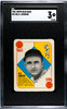 1951 Topps Billy Johnson #21 Blue Back SGC 3 front of card