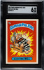 1985 Topps Garbage Pail Kids Electric Bill #4b Series 1 SGC 6 front of card