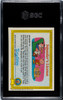 1985 Topps Garbage Pail Kids Electric Bill #4b Series 1 SGC 6 back of card