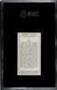 1937 John Player & Sons Robin #16 Birds and Their Young SGC 5 back of card