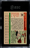 1955 Topps Hal Newhouser #24 SGC 3 back of card