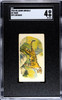 1922 Millbank Animals Tiger #3 SGC 4 front of card