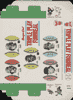 1977 Burger Chef Triple Play FunMeal Promo Box Lou Brock+ front of card