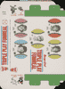 1977 Burger Chef Triple Play FunMeal Promo Box Bucky Dent+ front of card
