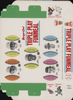 1977 Burger Chef Triple Play FunMeal Promo Box Vida Blue+ front of card