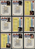 1992-93 Topps Gold Partial Set  Good-EX - 106 Unique Cards back of card