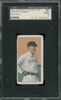 1910 T206 Ray Demmitt New York Piedmont 350 SGC 2 front of card