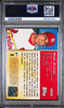 2000 Bowman's Best Rick Ankiel #LRCA2 Locker Room Collection PSA 9 back of card