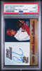 2000 Bowman's Best Rick Ankiel #LRCA2 Locker Room Collection PSA 9 front of card