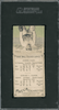 1911 T201 Mecca Double Folders Baseball Cards Edward Foster and Joseph Ward back of card