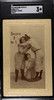 1911 PC798-34 Score 3 To 1 Type A Baseball Lovers SGC 3 front of card