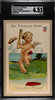1913 A.M.P. Co. PC798-36 Take Your Base National Game Cherub Series SGC 4.5 front of card