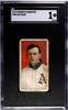 1910 T206 Cad Coles Piedmont 350 SGC 1 front of card
