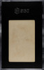 1923 Willard's Chocolates Otto Miller SGC 2.5 back of card