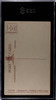 1907 David Bros. PC798-54 I Am Sorry I Missed You #1 SGC 2 back of card