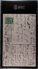 1910 Roth & Langley PC798-10 Score 1 To 1 Baseball Lovers SGC 1 back of card