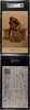 1910 Roth & Langley PC798-10 Score 1 To 1 Baseball Lovers SGC 1 front and back of card