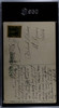 1908 F. Von Bardeleben PC798-63 Foul Ball Franklin Stamp #777 SGC 1 back of card