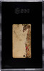 1911 T212 Obak Cigarettes La Longe Type 3 SGC Authentic Altered back of card