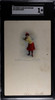 1906 Brown & Bigelow Winter Sport #42 SGC 1 front of card