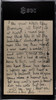 1910 Colonial Art Pub. Co. PC798-9 A Balk Baseball Lovers SGC 1 back of card