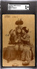 1910 Roth & Langley PC798-10 Score 3 To 1 Baseball Lovers SGC 1 front of card