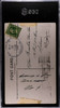 1910 Roth & Langley PC798-10 Score 3 To 1 Baseball Lovers SGC 1 back of card