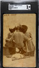 1910 Roth & Langley PC798-10 Back Stop Type 2 Baseball Lovers SGC 1 front of card