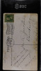 1910 Roth & Langley PC798-10 Back Stop Type 2 Baseball Lovers SGC 1 back of card