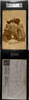 1910 Roth & Langley PC798-10 Back Stop Type 2 Baseball Lovers SGC 1 front and back of card