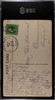 1910 Roth & Langley PC798-10 Catching A Fly Type 1 Baseball Lovers SGC 1 back of card