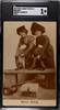 1910 Roth & Langley PC798-10 Who Wins Baseball Lovers SGC 1 front of card