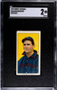1910 T206 Bob Bescher Portrait Sweet Caporal 350 SGC 2 front of card