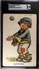 1907 C.A. Voight PC798-56 Left Fielder Baseball Position Series SGC 1 front of card
