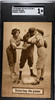 1910 Colonial Art Pub. Co. PC798-9 Delaying The Game Baseball Lovers SGC 1 front of card