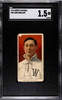 1910 T206 Bob Unglaub Sweet Caporal 350 SGC 1.5 front of card