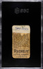 1912 T207 Ivan Olson SGC A back of card